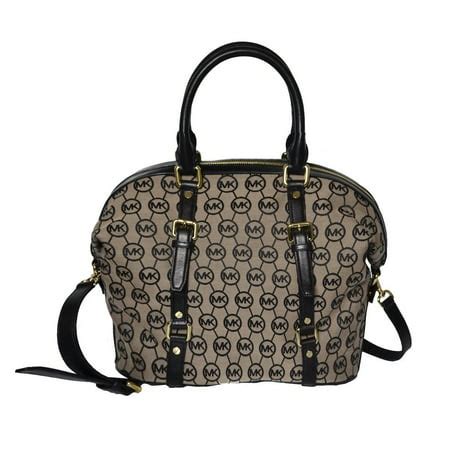 Michael Kors Monogram Bedford MD Satchel Handbag